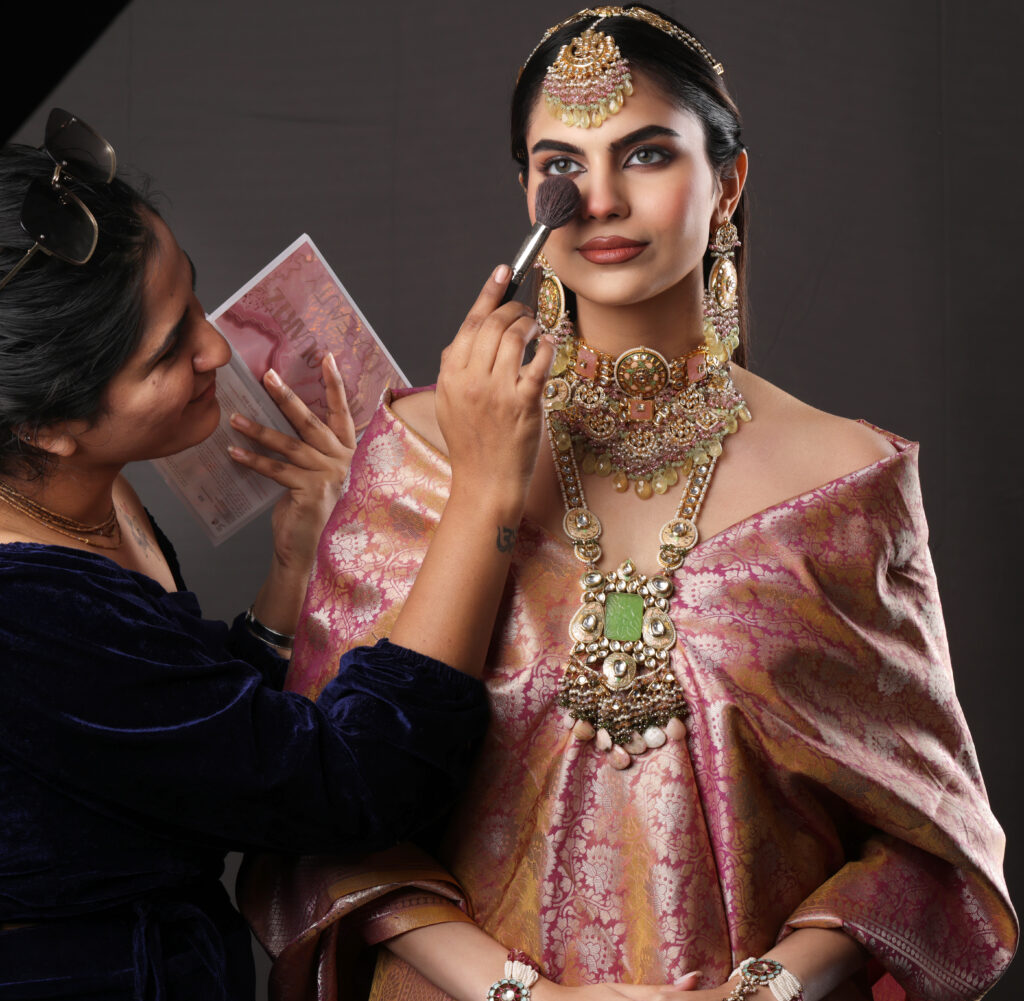 Bridal makeup looks for bride